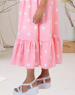 Load image into Gallery viewer, Floral Printed Linen Cotton Kurti for Women β Comfortable Daily Wear by Stanwells Designs