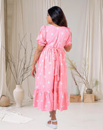 Load image into Gallery viewer, Floral Printed Linen Cotton Kurti for Women β Comfortable Daily Wear by Stanwells Designs