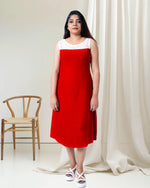 Load image into Gallery viewer, Red Velvet Sleeveless Kurti for Women β Party & Occasion Wear by Stanwells Designs